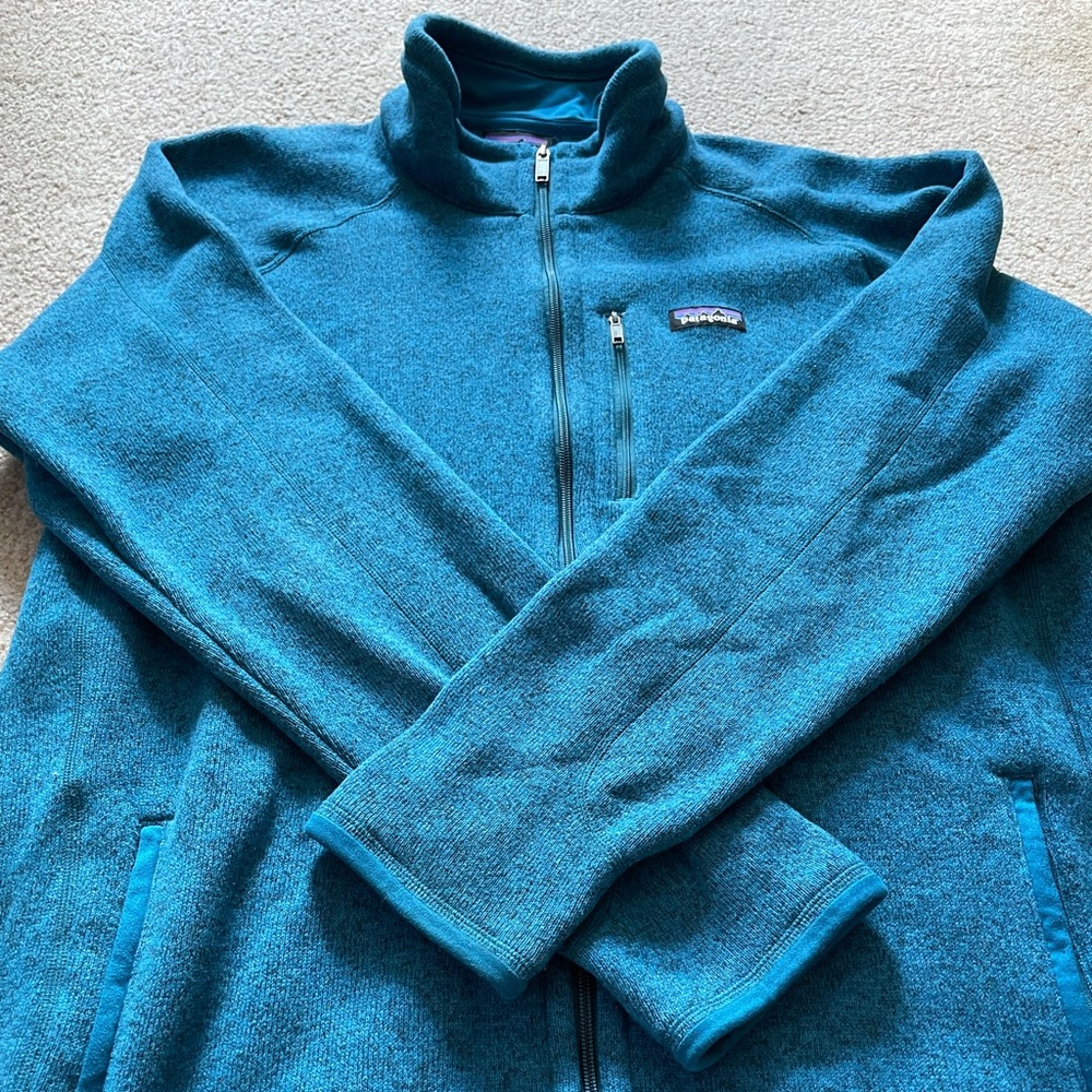 Patagonia zip up fleece